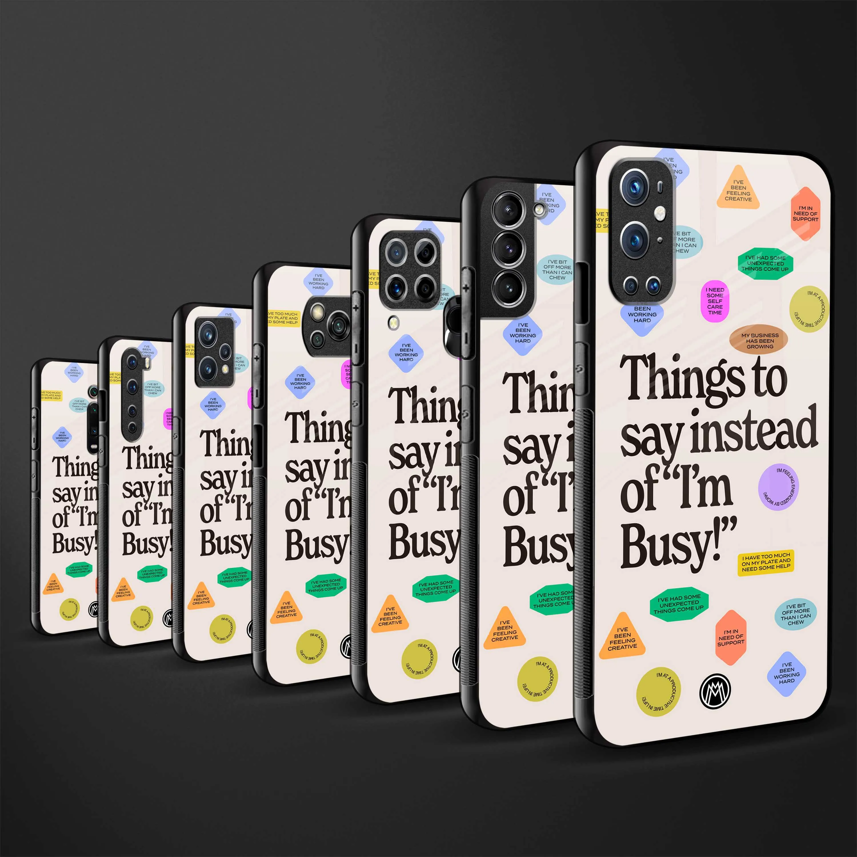 10 Things To Say Phone Case for IPhone 12 | Glass Case