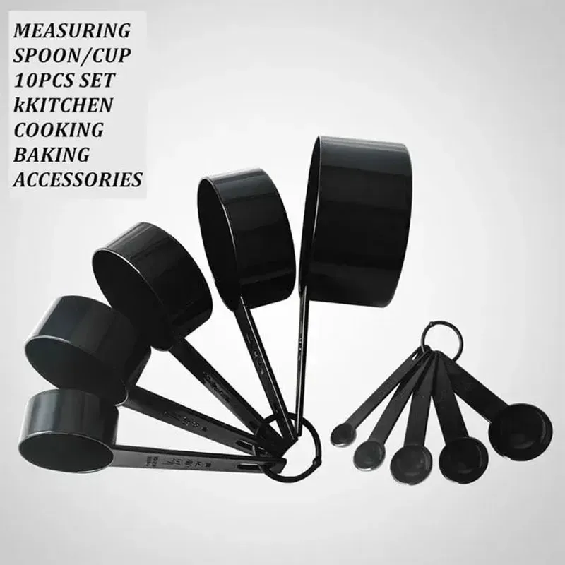 10pcs/set Kitchen Measuring Spoons