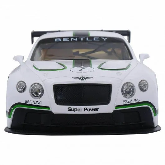 1/14 Bentley Licensed Electric Radio RC Car w/ Lights-White