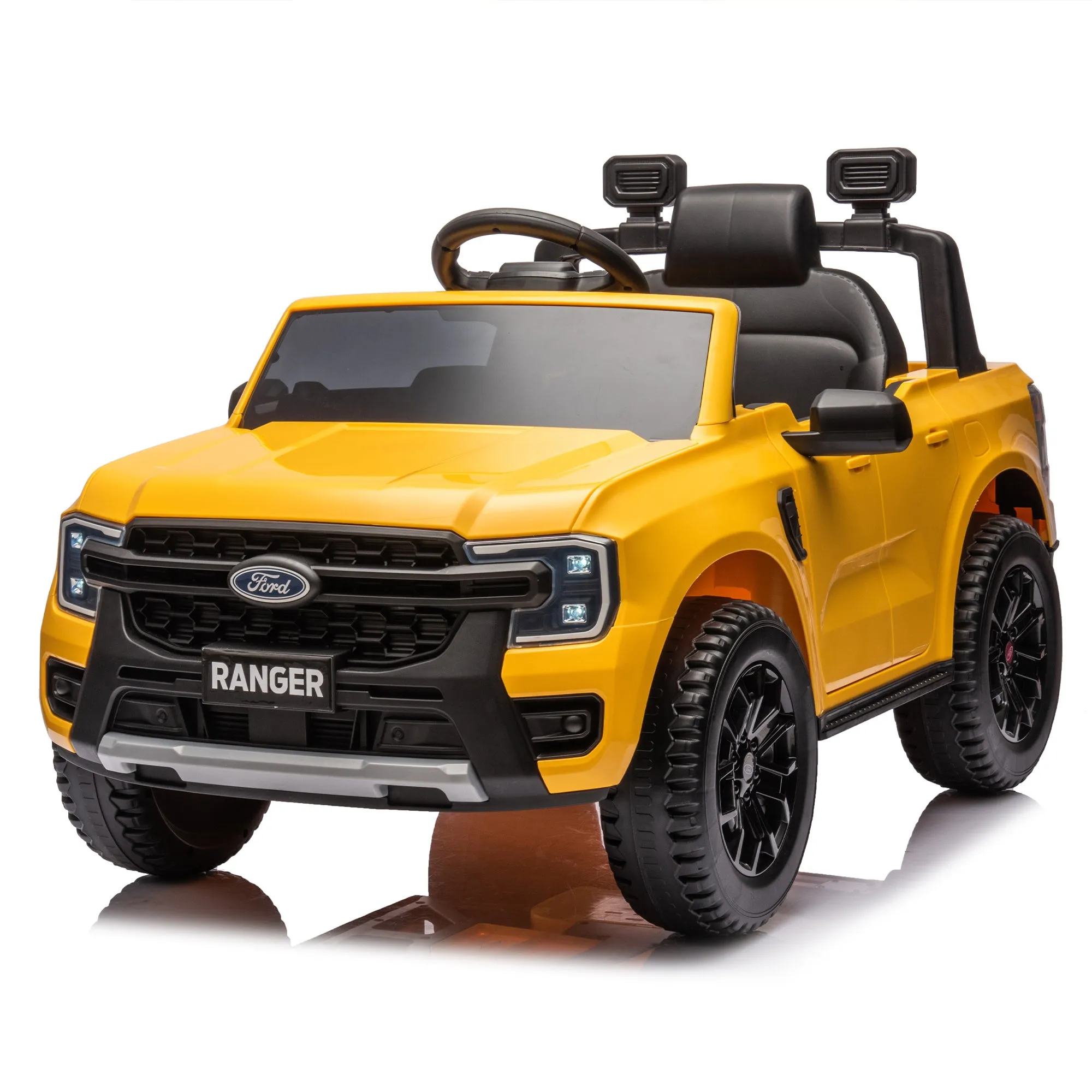 12V Ford Ranger Kids Ride-On Car with Parent Remote Control