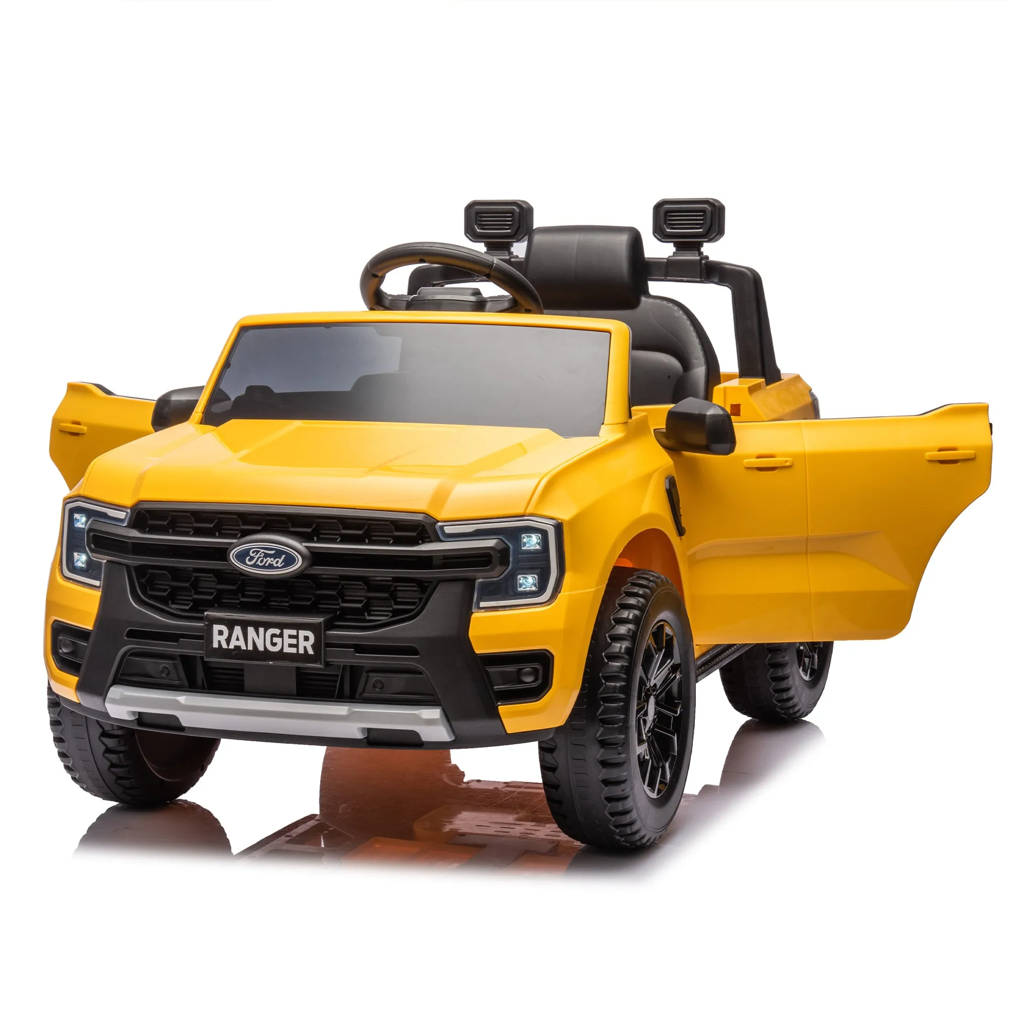 12V Ford Ranger Kids Ride-On Car with Parent Remote Control