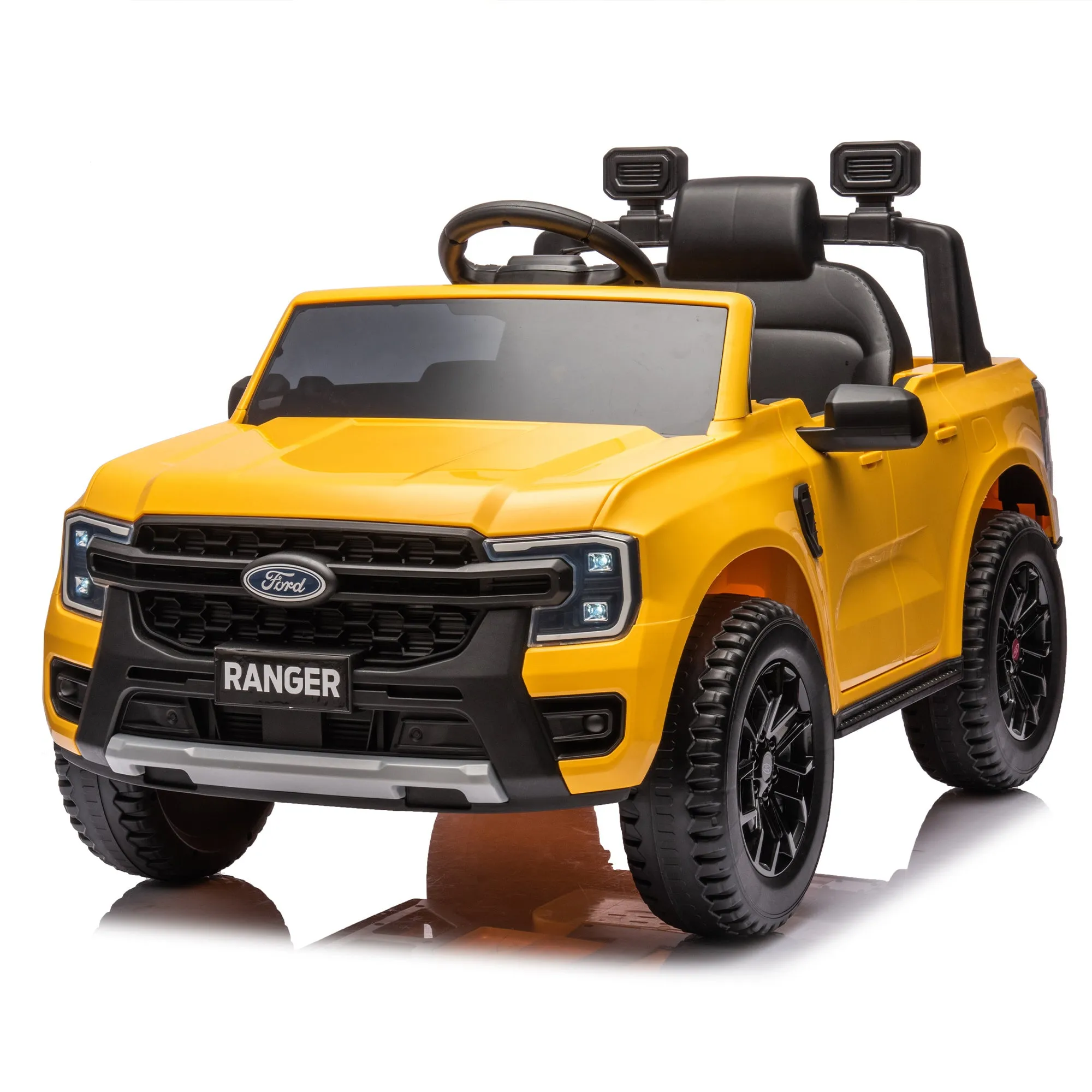 12V Ford Ranger Kids Ride-On Car with Parent Remote Control