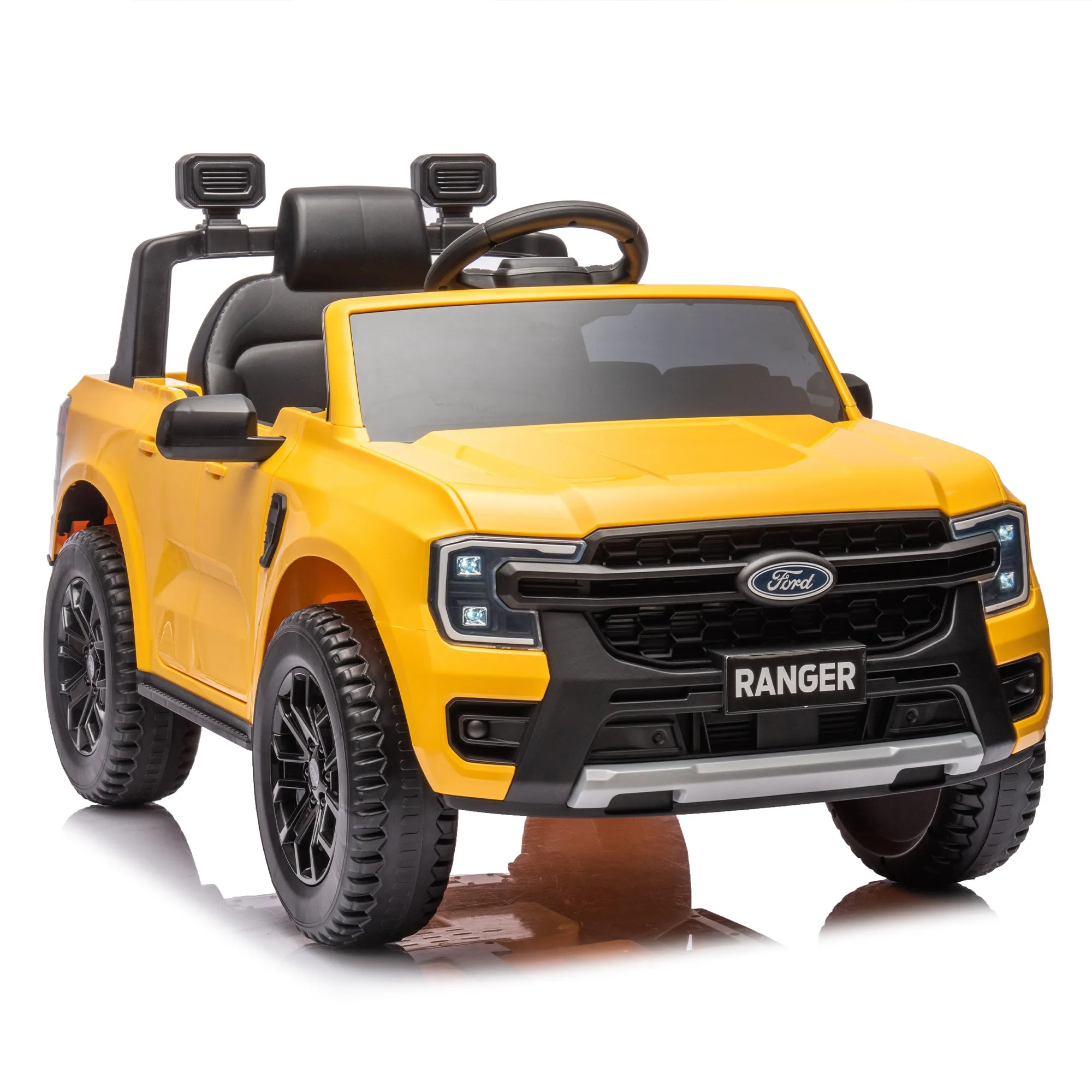 12V Ford Ranger Kids Ride-On Car with Parent Remote Control