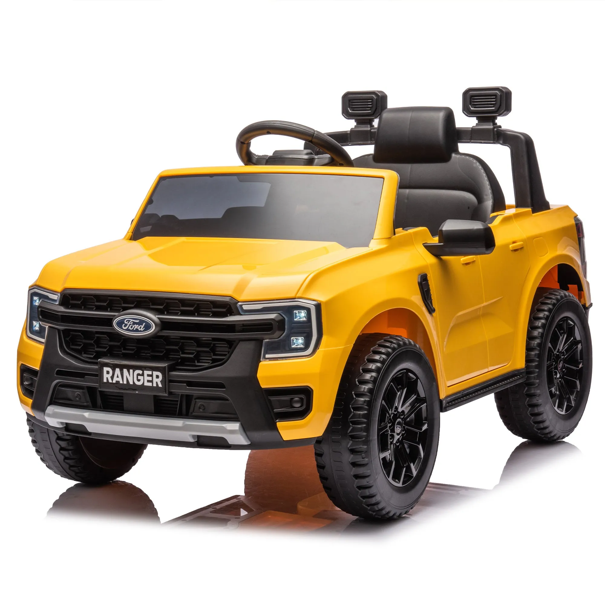 12V Ford Ranger Kids Ride-On Car with Parent Remote Control