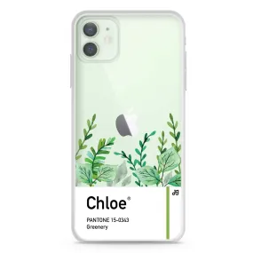 #15-0343 Greenery I iPhone 12 Ultra Clear Case