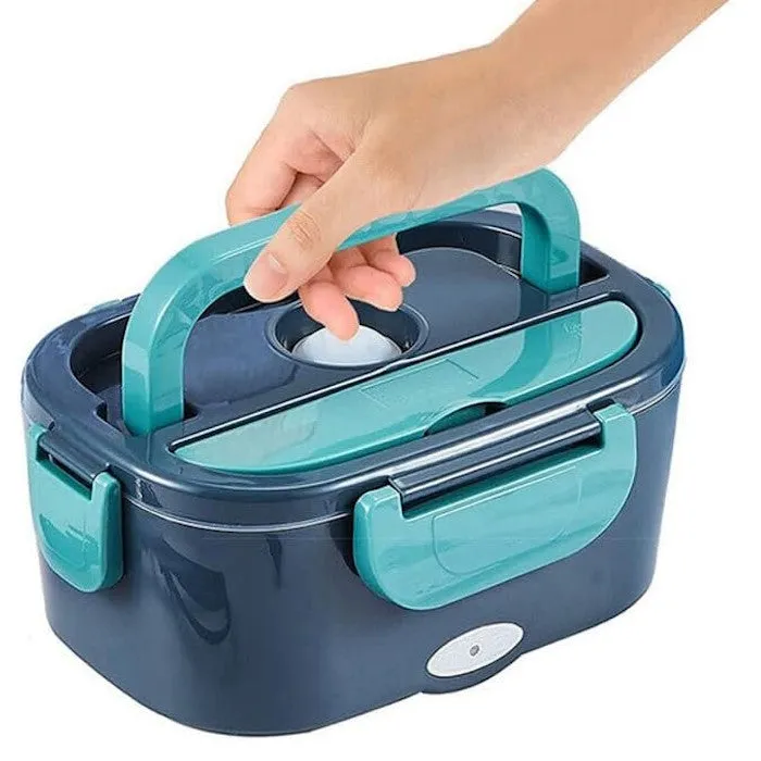 1.5L Electric Food Warmer Lunch Box, Dual Use, No Leak, Gominimo