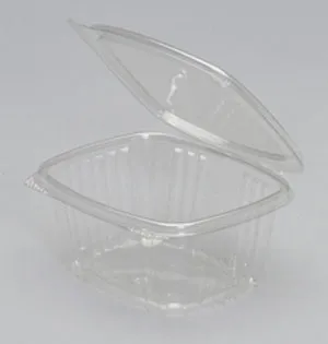 16 oz. Clear Hinged Deli Container, AD16 (200/CS)