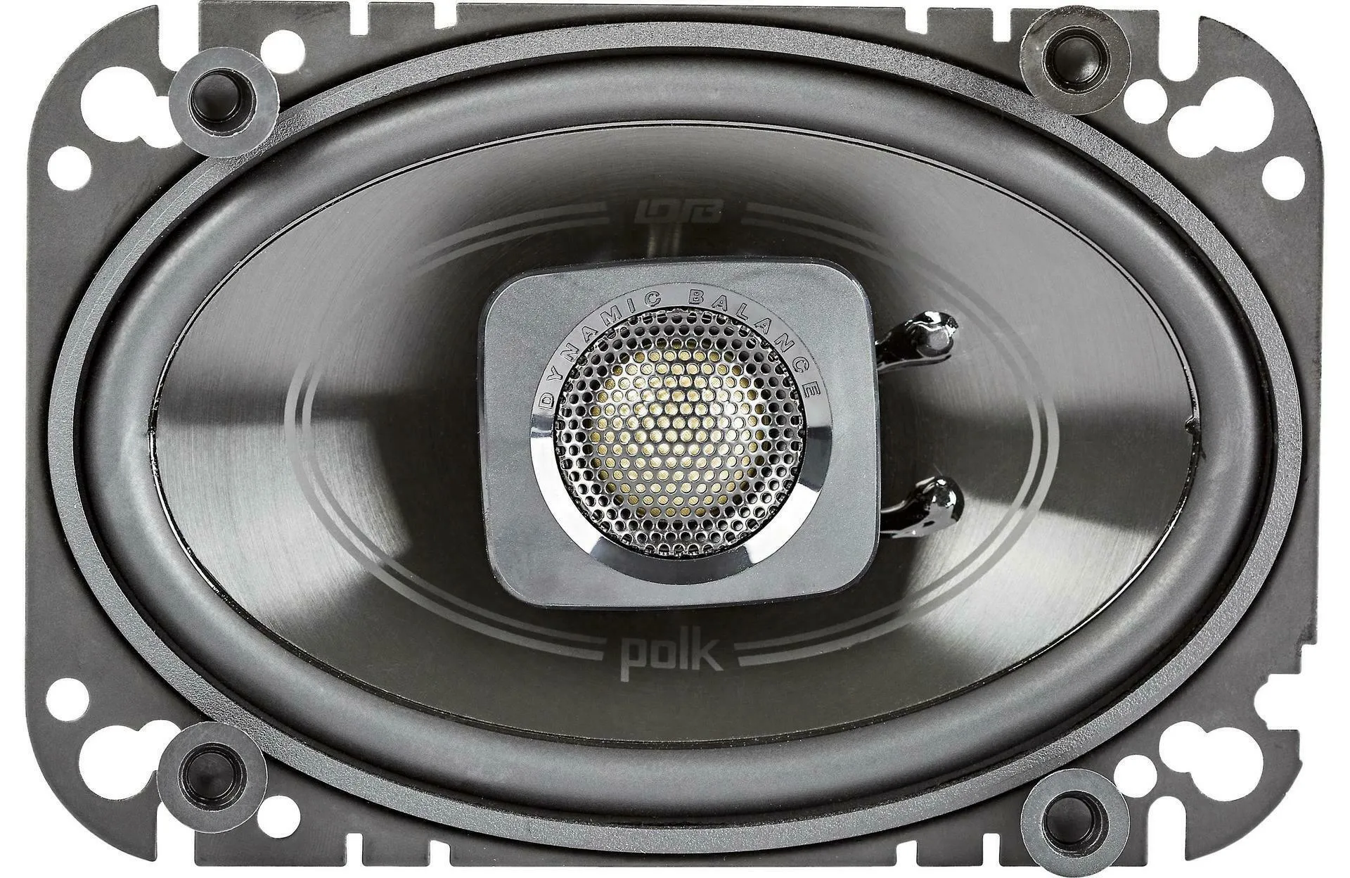 2 Pairs Polk Audio DB462 4x6" Car Speakers Marine Powersports Certification