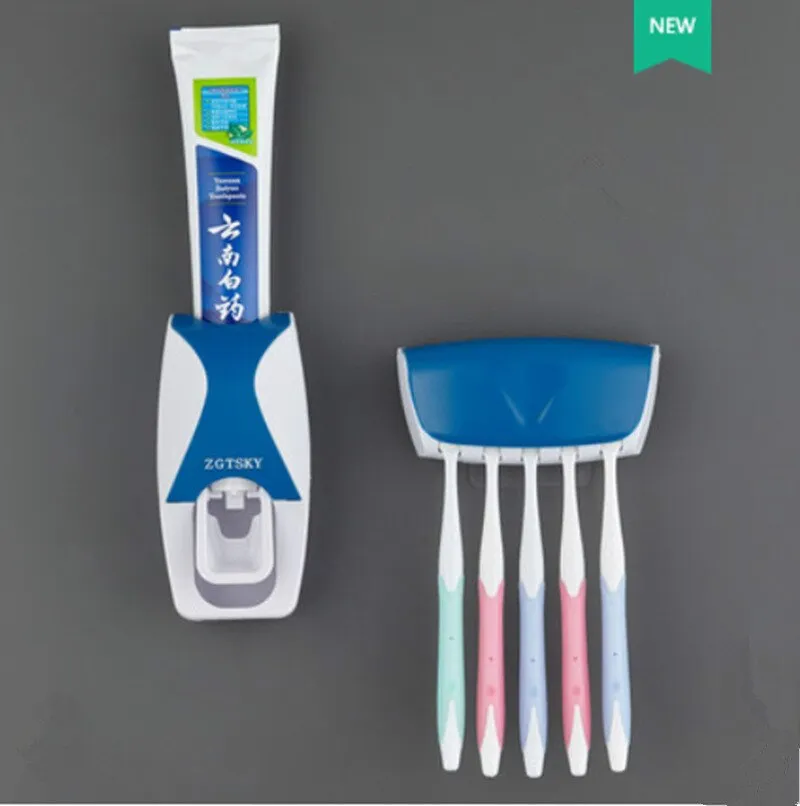 2PCS Automatic Toothpaste Dispenser