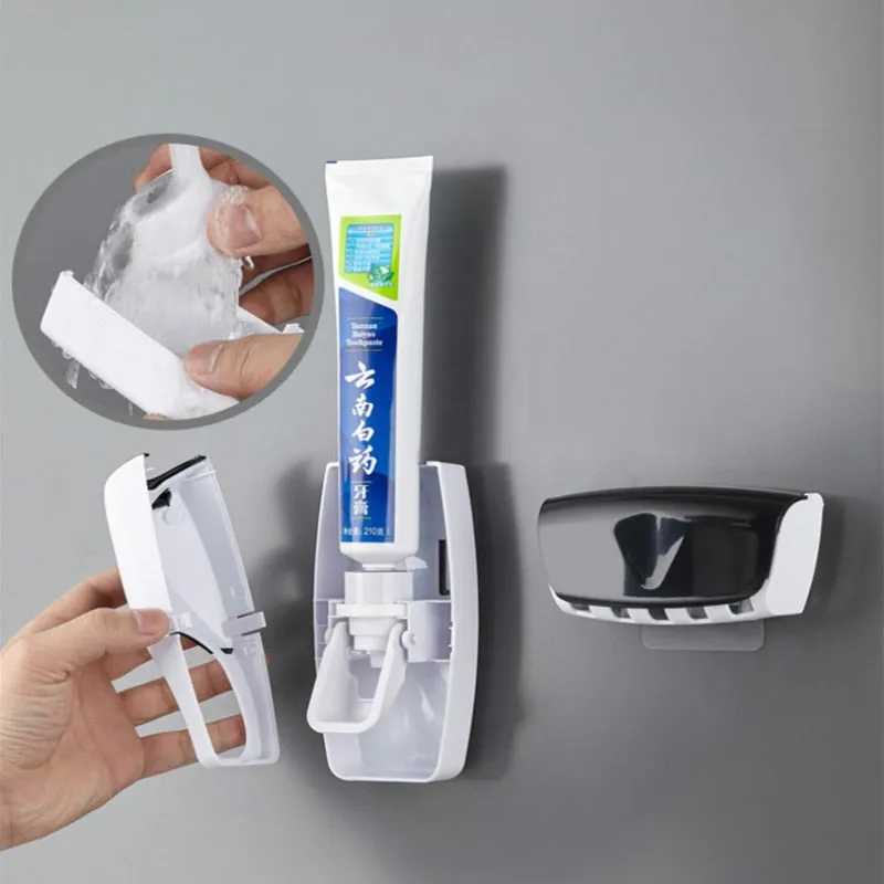 2PCS Automatic Toothpaste Dispenser