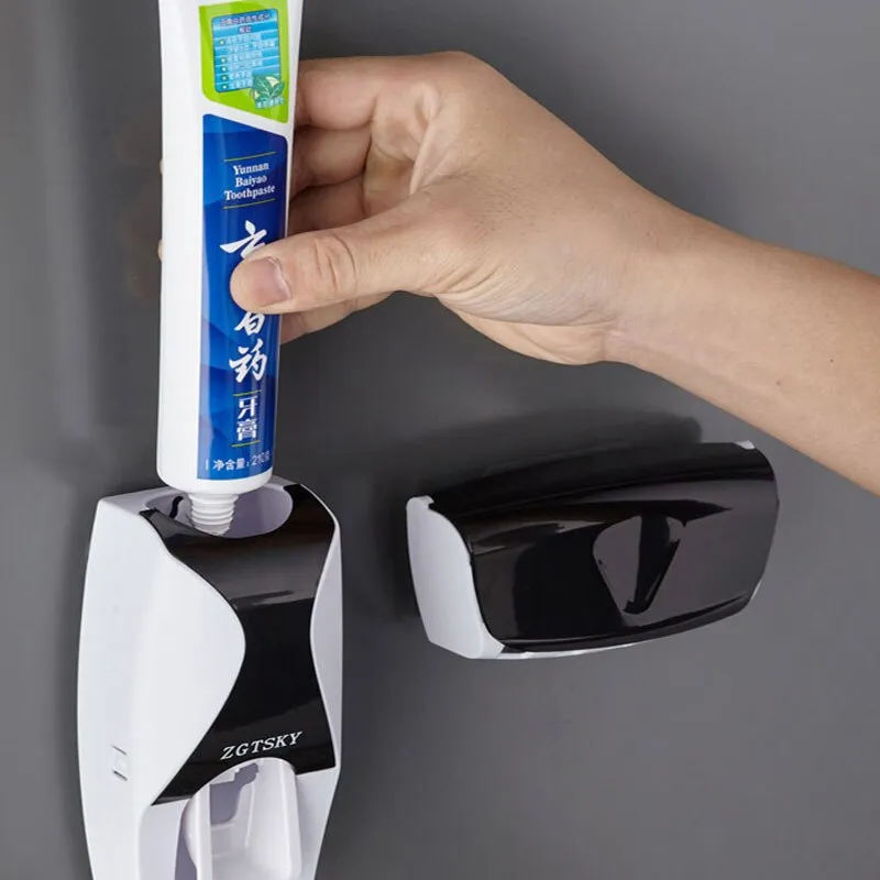 2PCS Automatic Toothpaste Dispenser