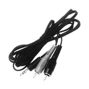 3.5mm Stereo Plug to Dual RCA Males 25'