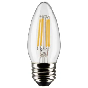 4 Watt B11 LED - Clear - Medium Base - 5000K - 120 Volt - 2-Pack - 12-Pack