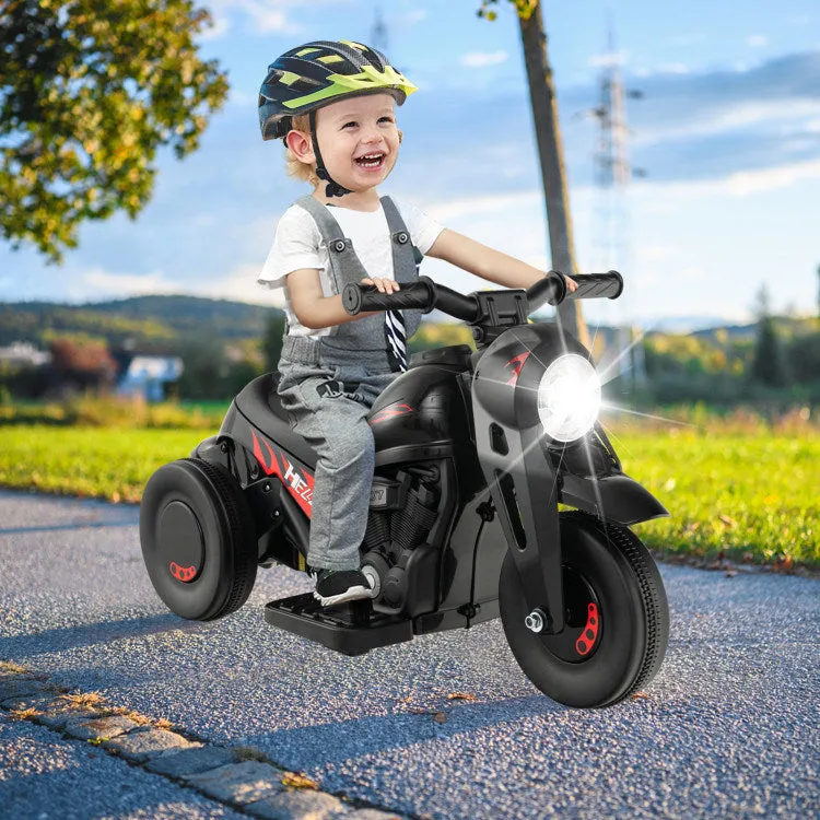 6V Kids Electric Ride on Motorcycle with Bubble Maker and Music