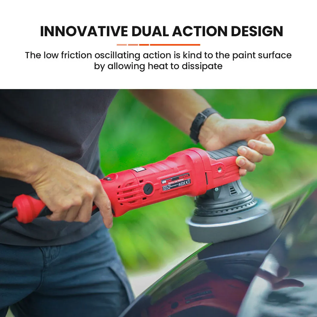 720W Electric Car Polisher Buffer, Dual Action, 6-Speed - Unimac