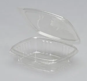 8 oz. Clear Hinged Deli Container (200/CS)