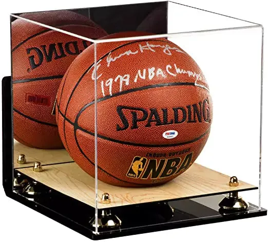 Acrylic Full Size Basketball Display Case - Mirror Wall Mounts (B01/A001)