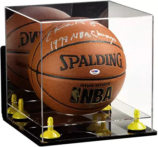 Acrylic Full Size Basketball Display Case - Mirror Wall Mounts (B01/A001)