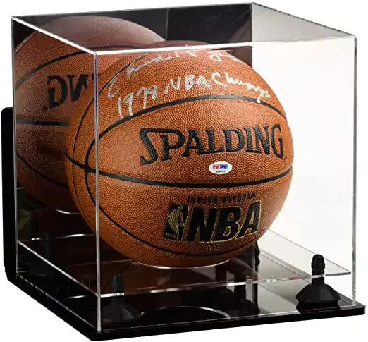 Acrylic Full Size Basketball Display Case - Mirror Wall Mounts (B01/A001)