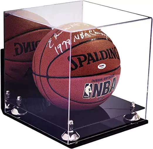 Acrylic Full Size Basketball Display Case - Mirror Wall Mounts (B01/A001)