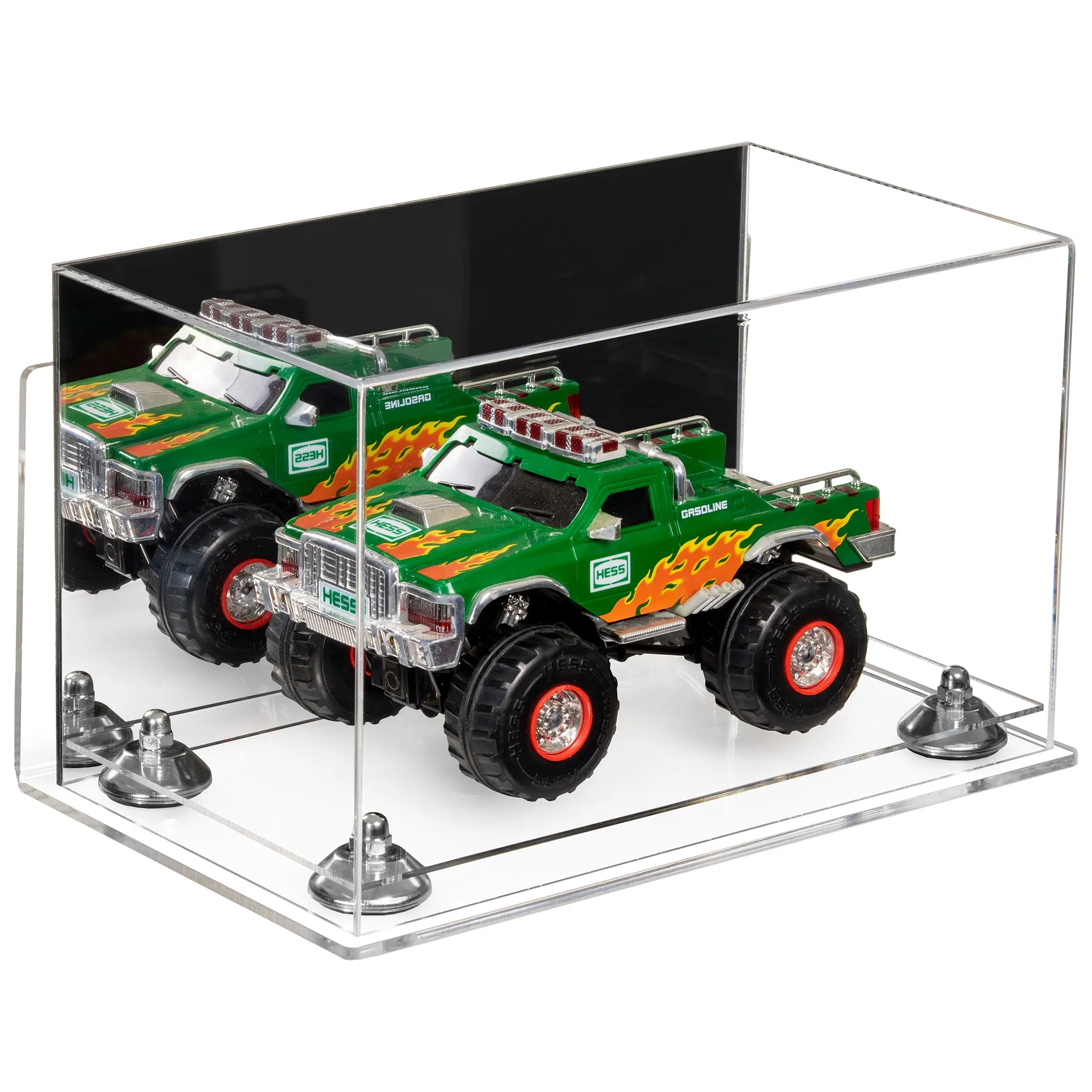 Acrylic Versatile Display Case 14 X 8 X 8.5 Mirror No Wall Mounts (A011/V16)