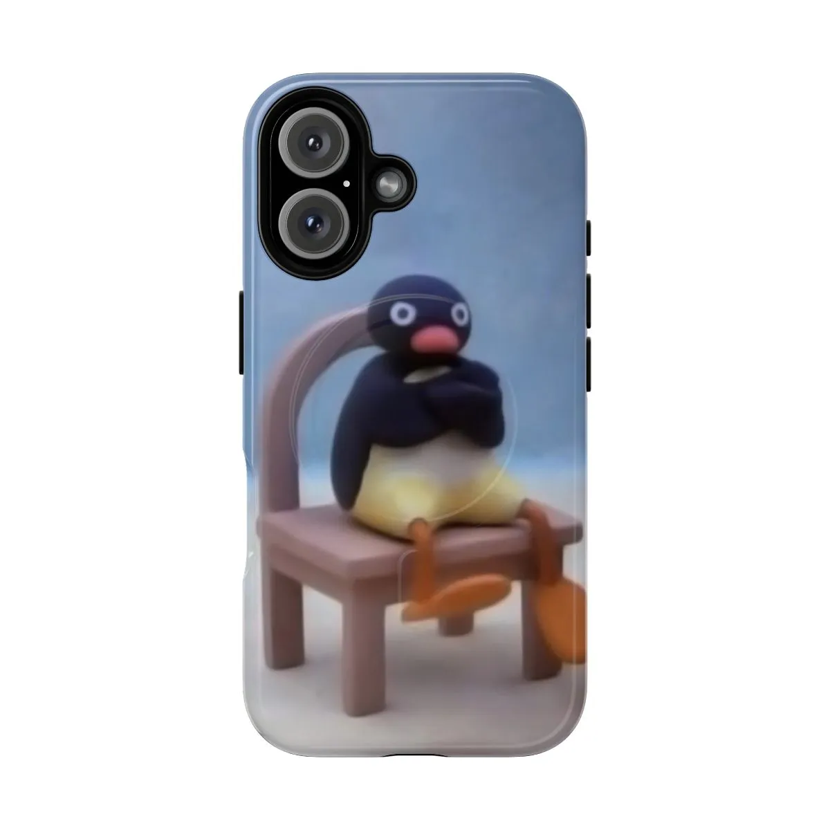 Adorable Pingu-Inspired Phone Case for Fans of British Cartoons