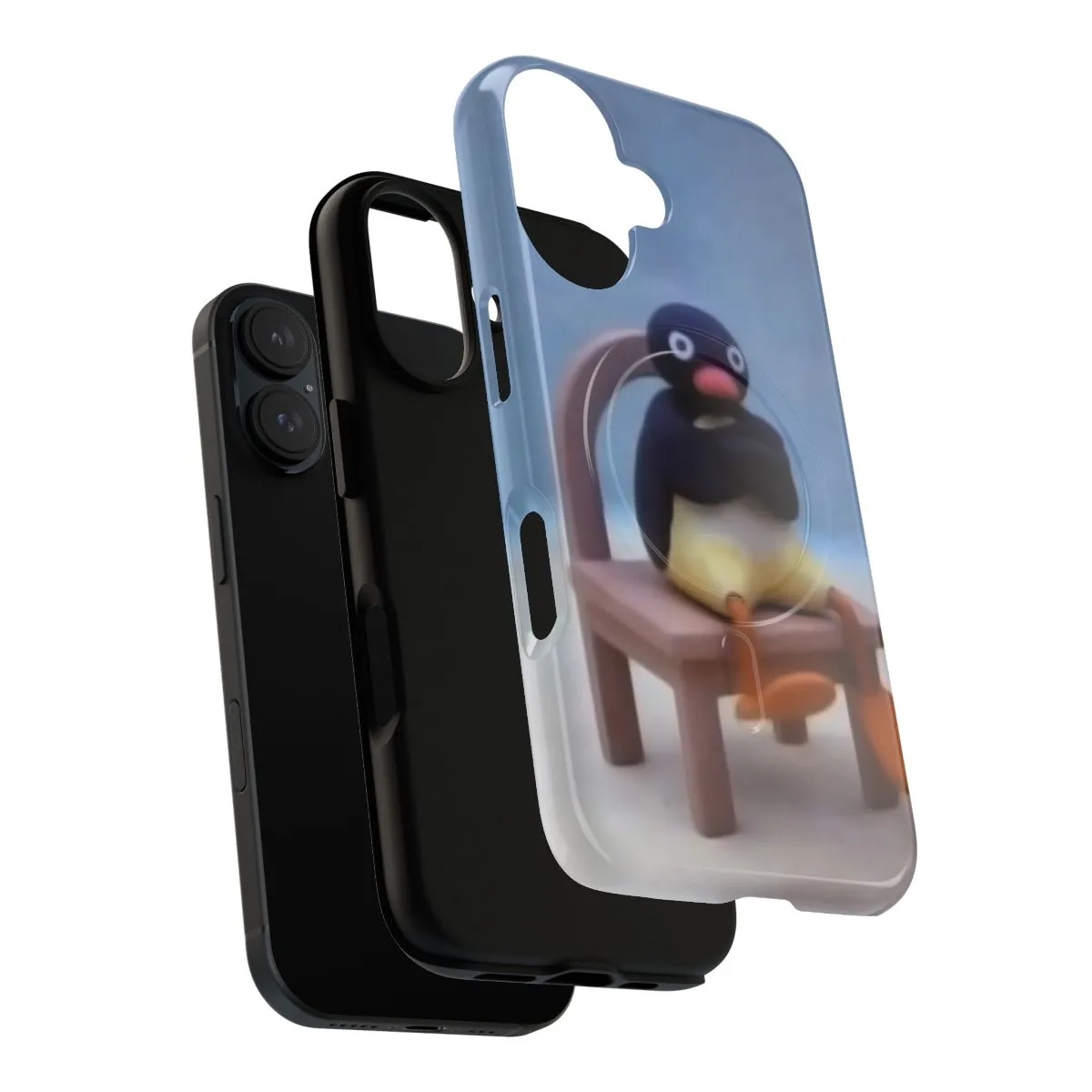 Adorable Pingu-Inspired Phone Case for Fans of British Cartoons