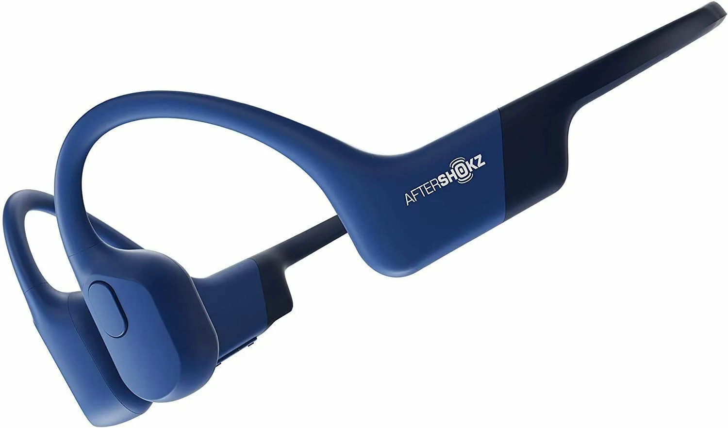 AfterShokz Aeropex Bone Conduction Headphones Open Ear Wireless - Blue Eclipse