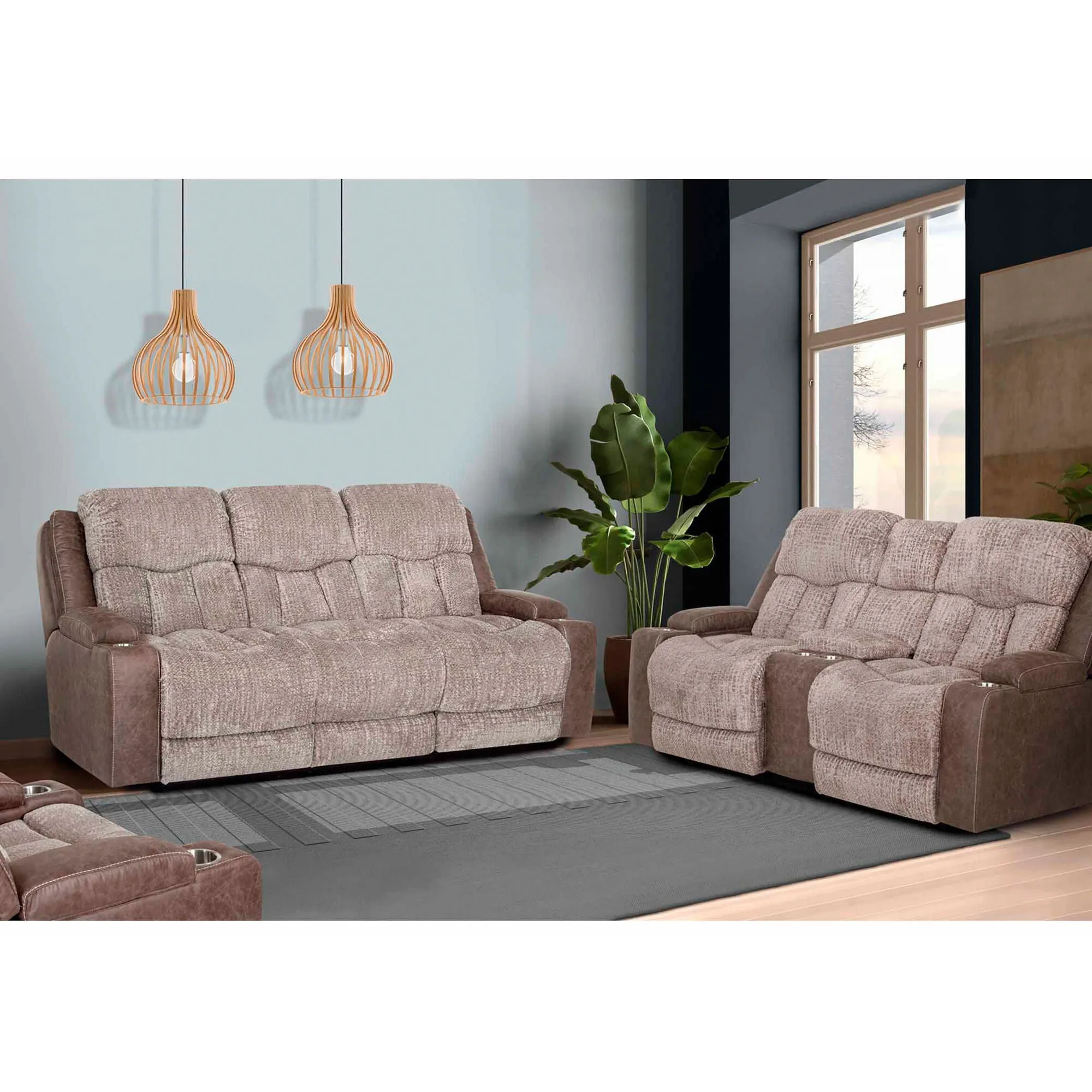 Aire Power  Reclining Sofa