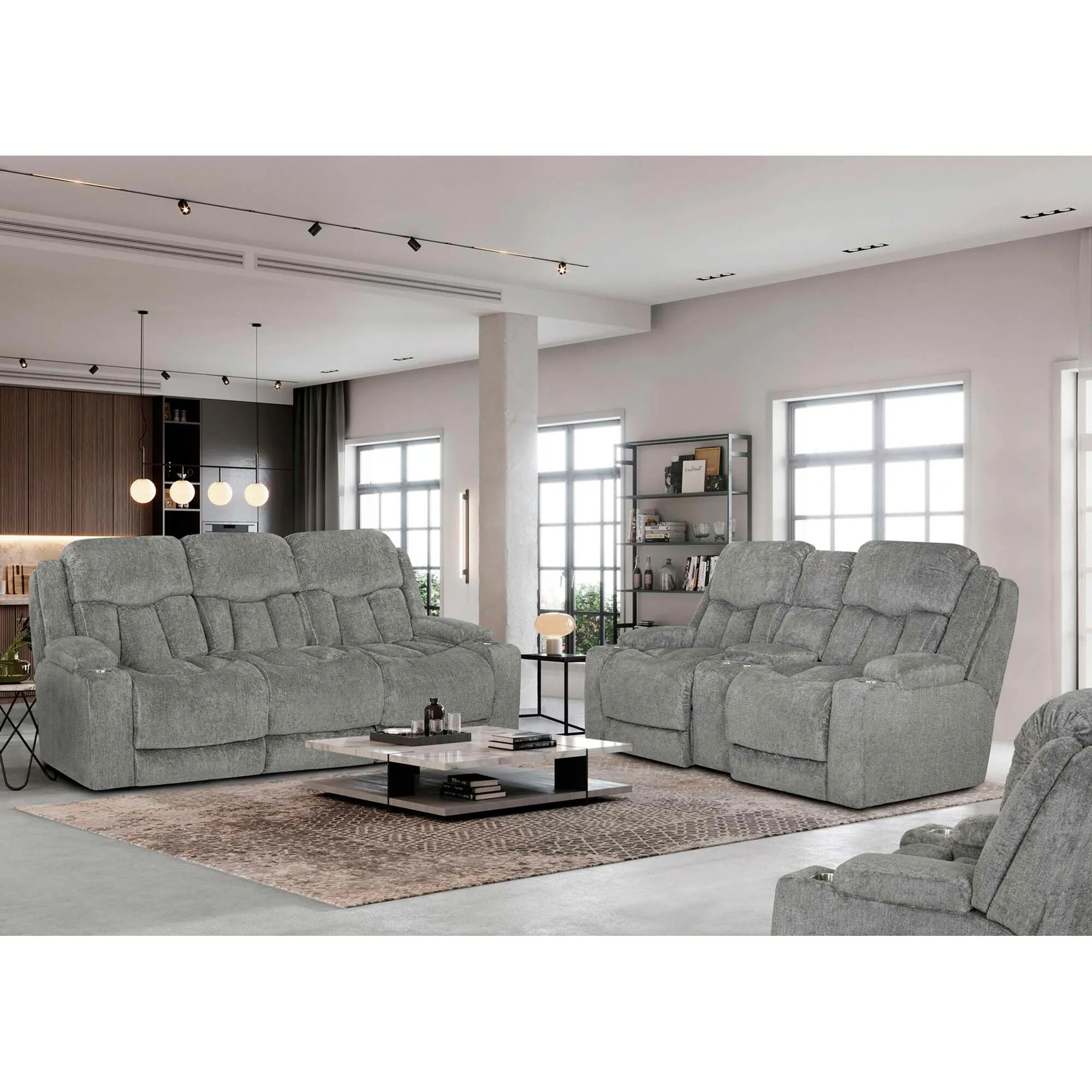 Aire Power  Reclining Sofa