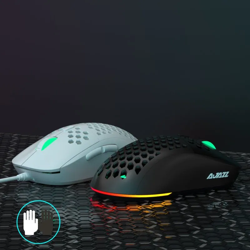 Ajazz AJ380 White Gaming Mouse