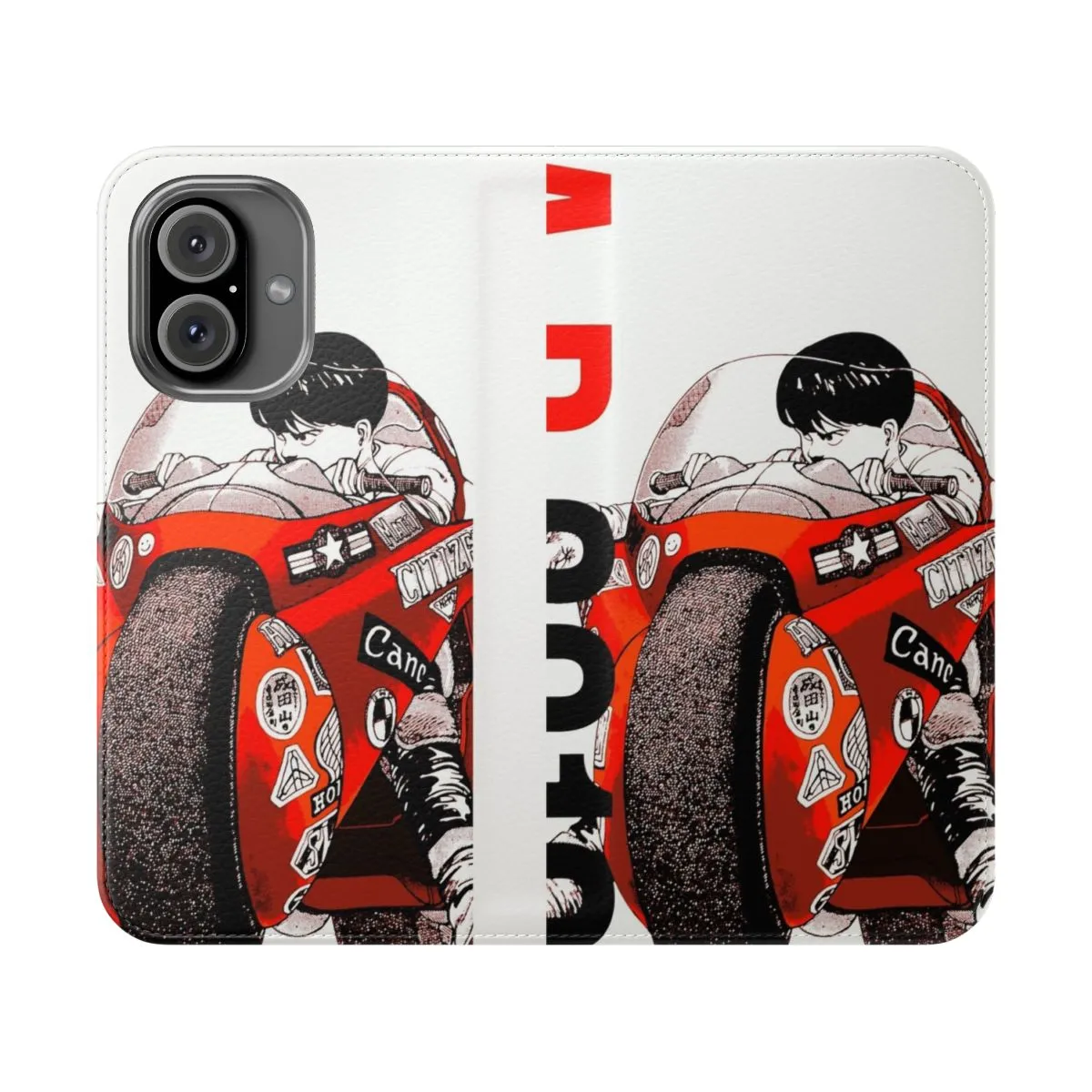 Akira Inspired Motorcycle Flip Phone Case