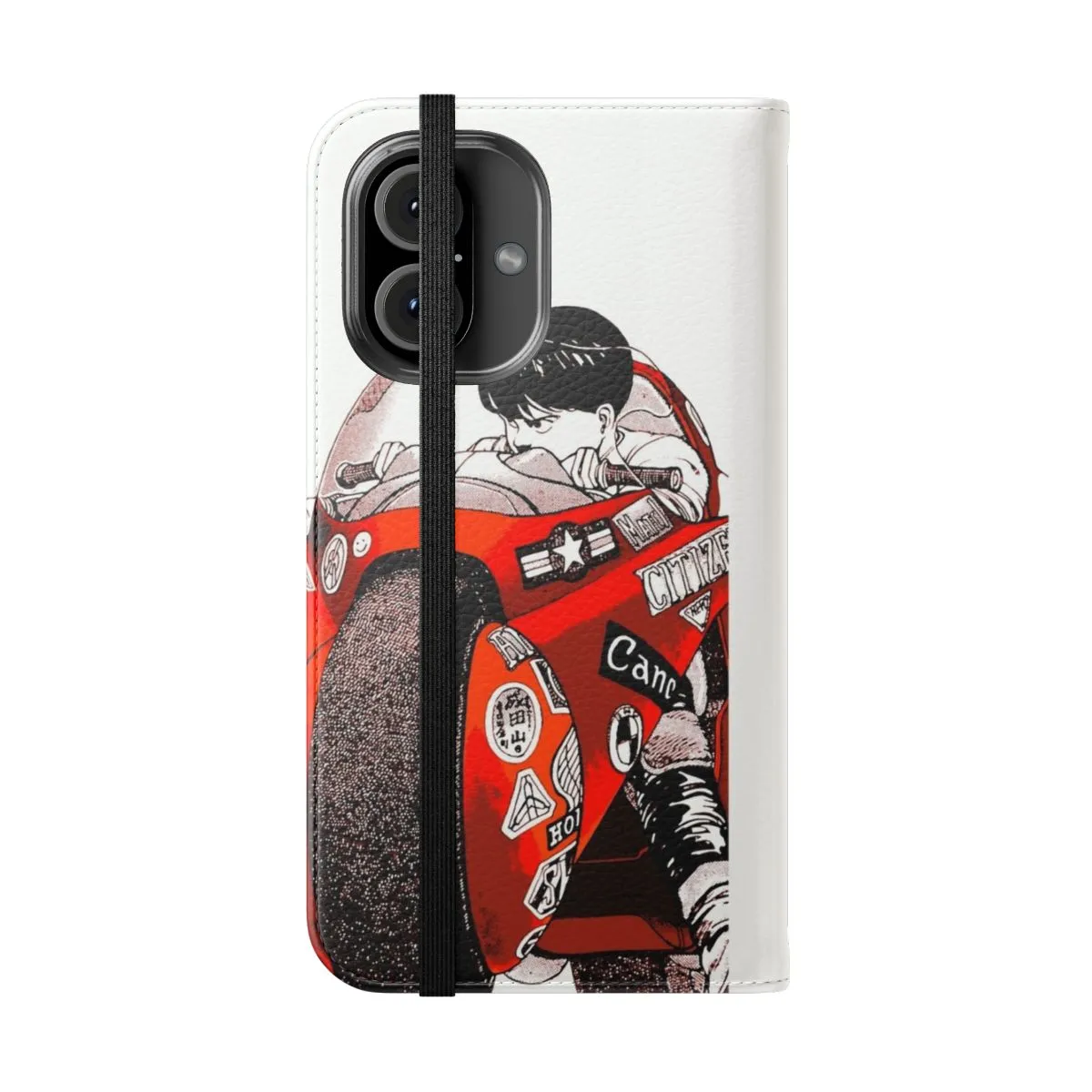 Akira Inspired Motorcycle Flip Phone Case