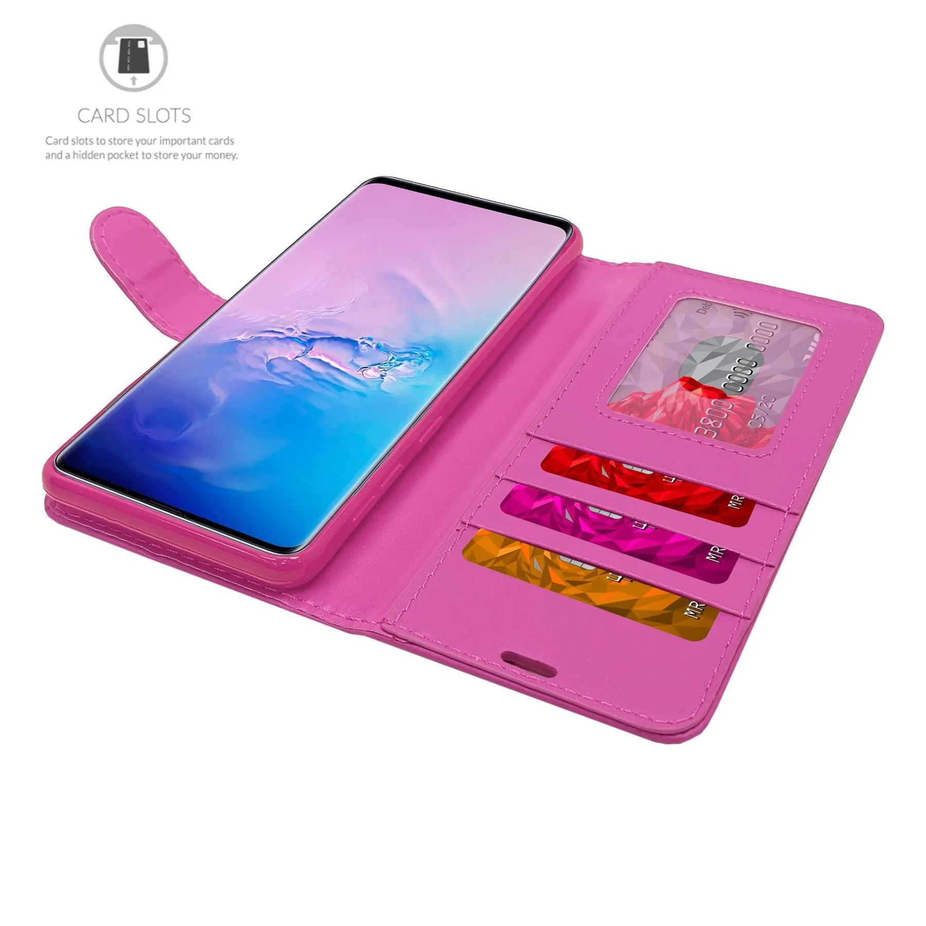 Alcatel 1C (2018) Flip Folio Book Wallet Case