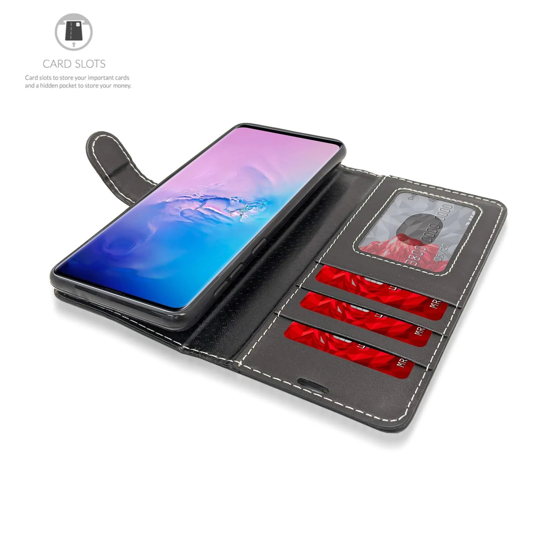 Alcatel 1C (2018) Flip Folio Book Wallet Case