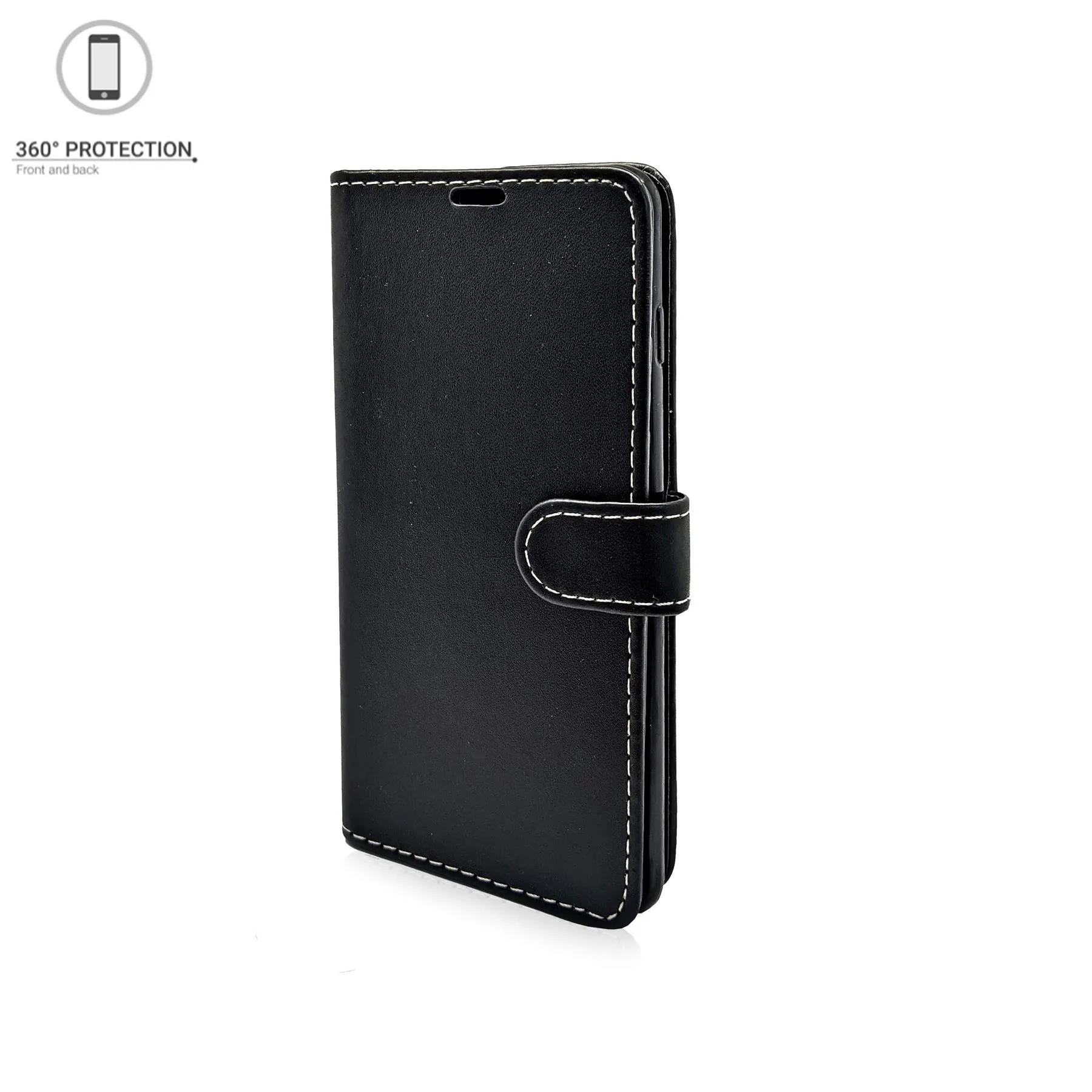 Alcatel 3C Flip Folio Book Wallet Case