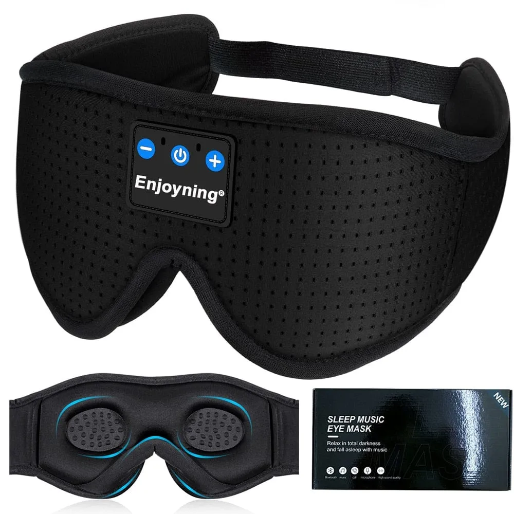 Allrj Smart Sleep Mask with Bluetooth 5.0 Audio