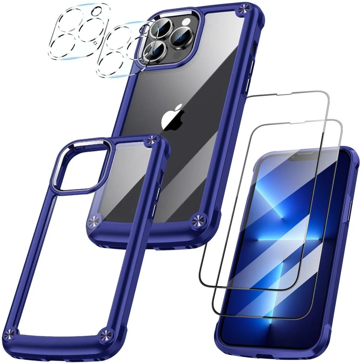 Ambo 5-in-1 Liquid TPU Protection Case For iPhone 15 Series