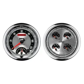 American Muscle 5" Quad Gauge & Tach/Speedo Combo Kit AU1205