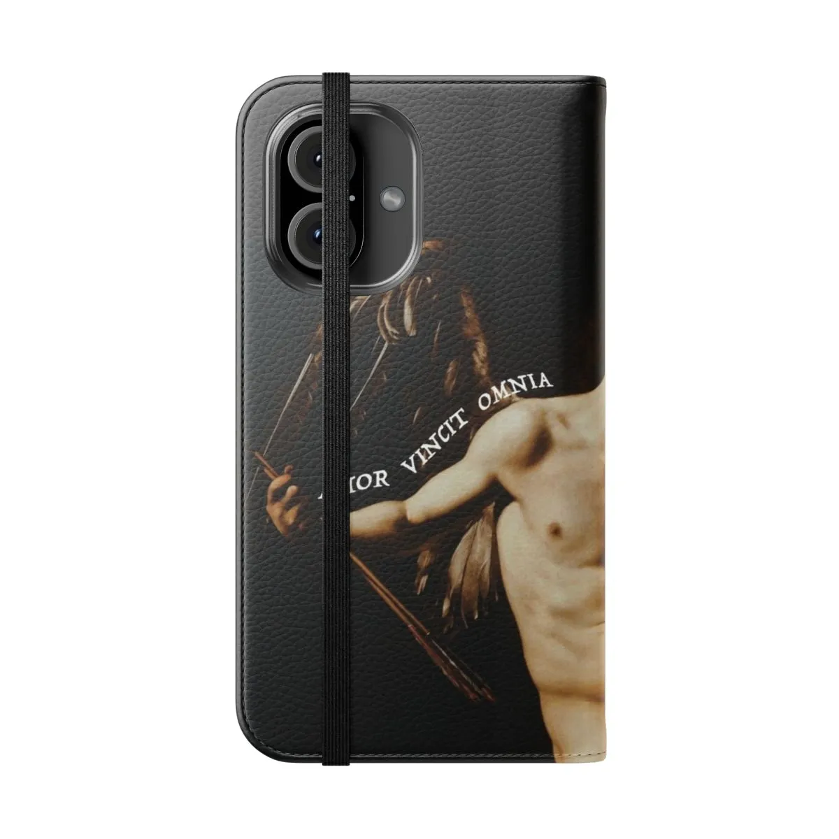 Amor Vincit Omnia Inspired Flip Cover Phone Case