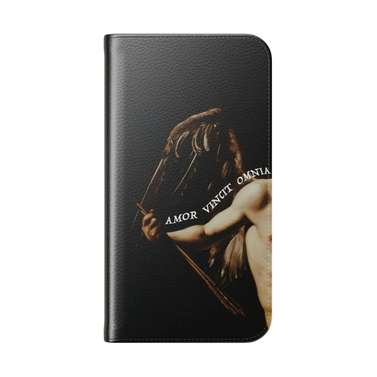 Amor Vincit Omnia Inspired Flip Cover Phone Case