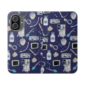 Anesthesia Flip Cover Phone Case