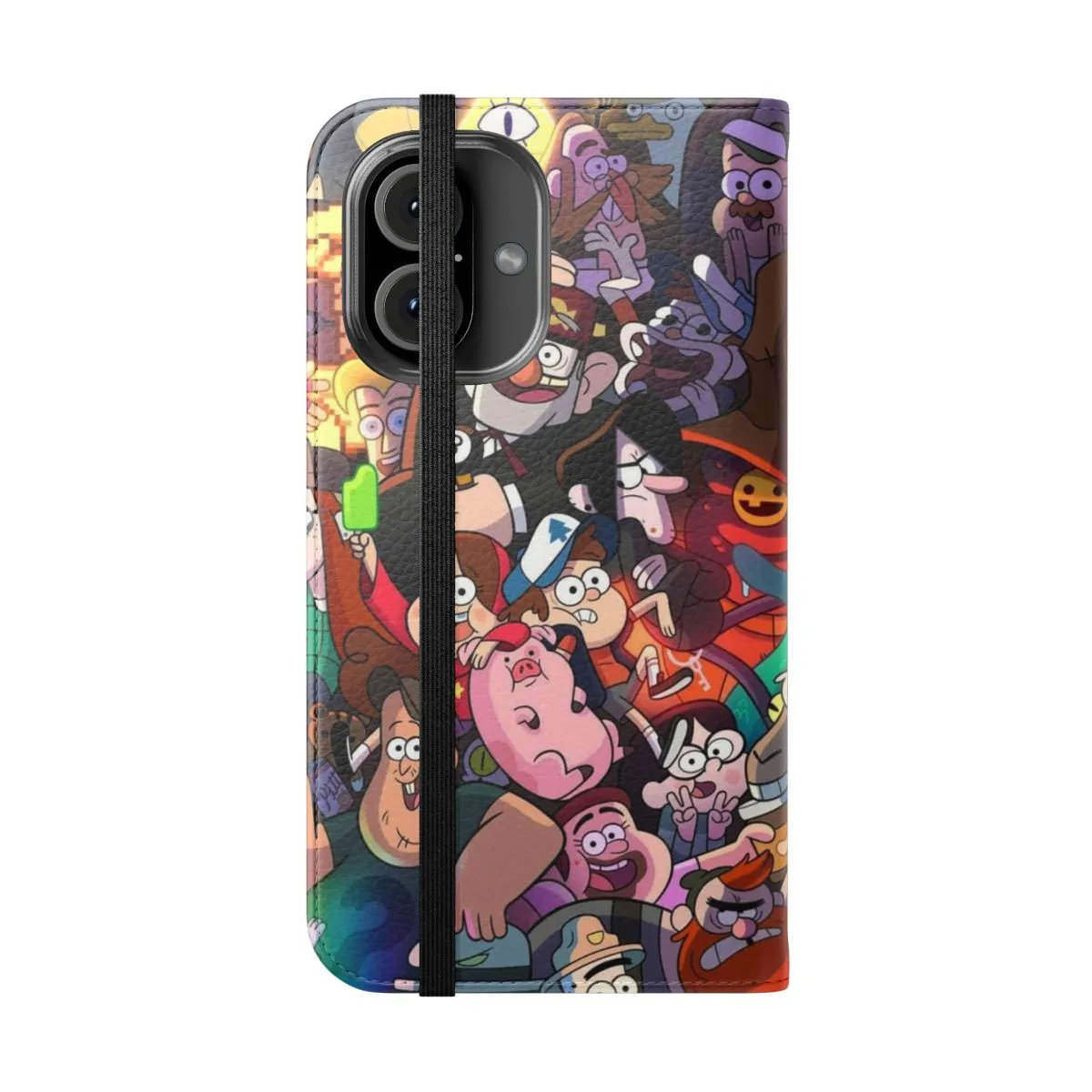 Animated TV Show Inspired Flip Cover Phone Case