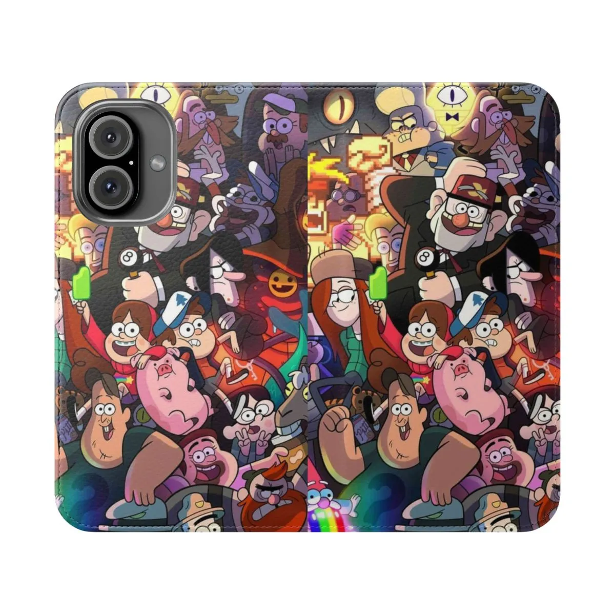 Animated TV Show Inspired Flip Cover Phone Case