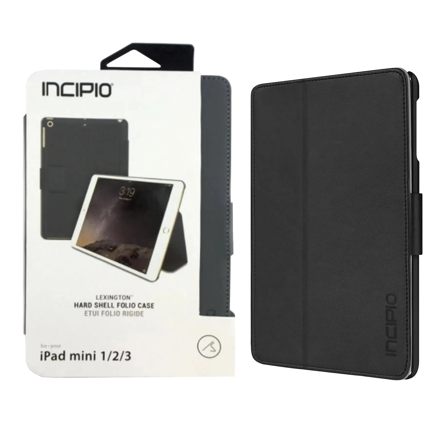 Apple IPad Mini 1/2/3 (2014) Incipio Lexington Hard Shell Folio Case - Black