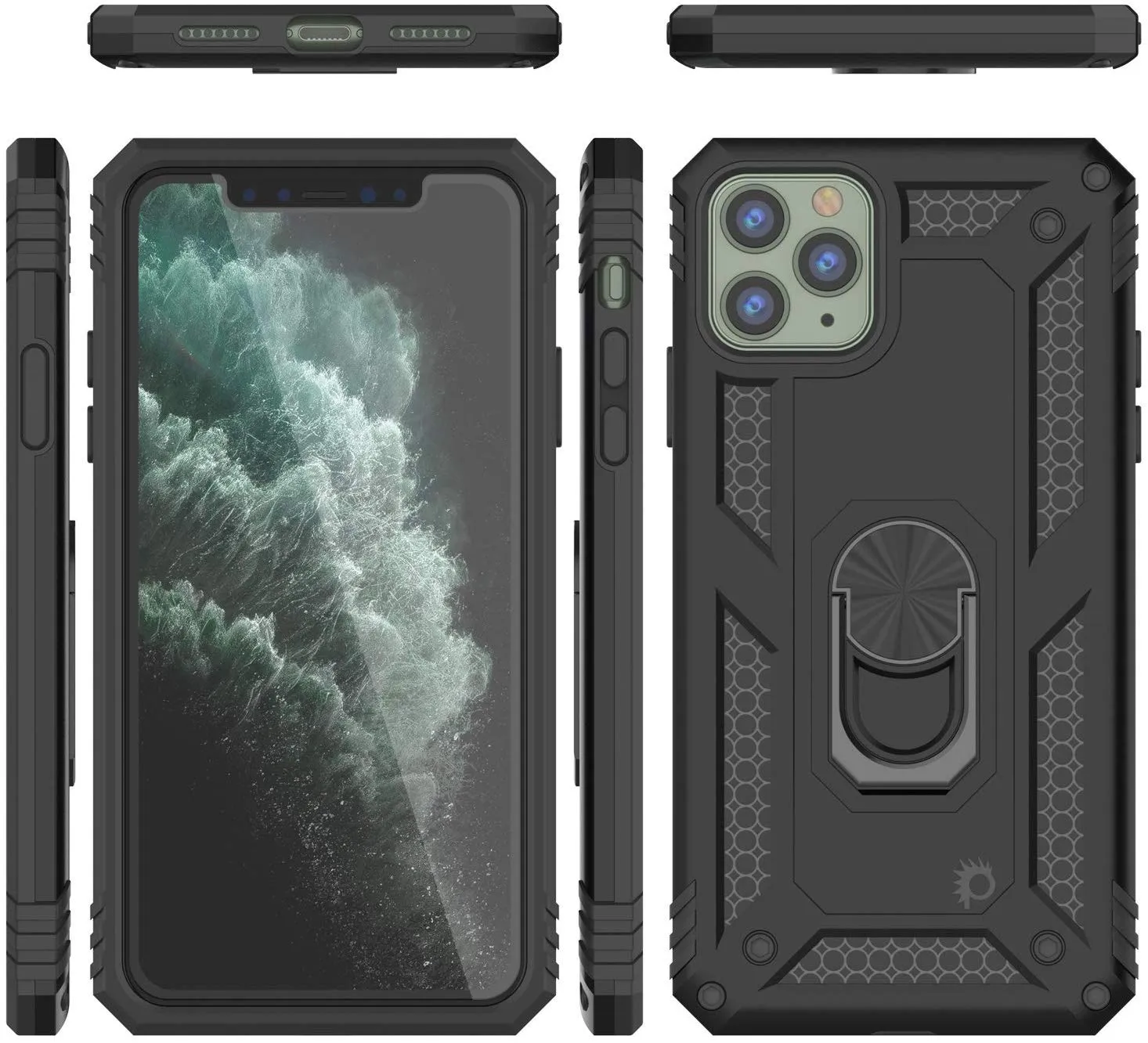 Apple iPhone 11 Pro  Punkcase ArmorShield Military Style Case Black