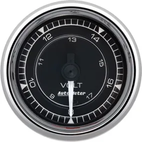 Autometer Chrono Chrome Series Volt Gauge (AU9791)