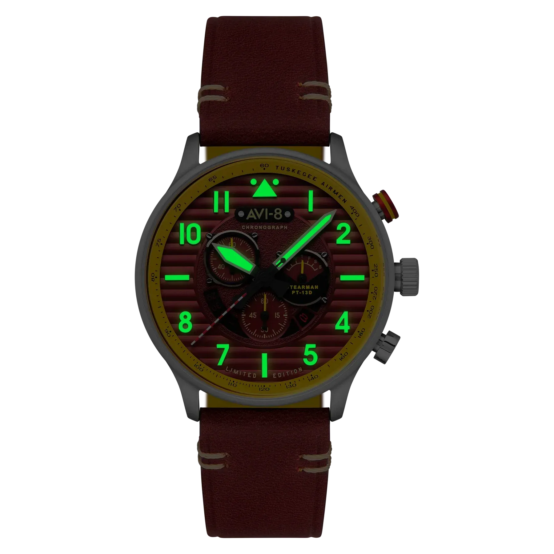 AVI-8 Flyboy Spirit Of Tuskegee Mens Red AV-4109-02