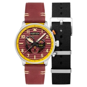 AVI-8 Flyboy Spirit Of Tuskegee Mens Red AV-4109-02