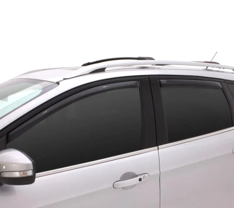 AVS 12-18 Chevy Sonic Ventvisor In-Channel Front & Rear Window Deflectors 4pc - Smoke